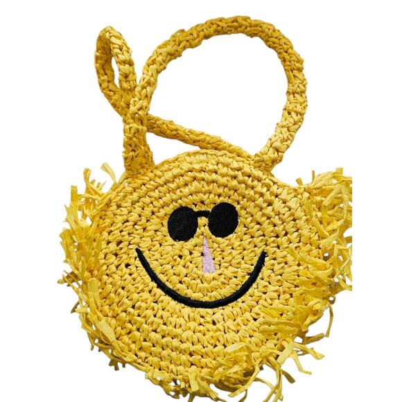 Stella McCartney Kids Sunshine Raffia Girls Bag - Picture 1 of 7